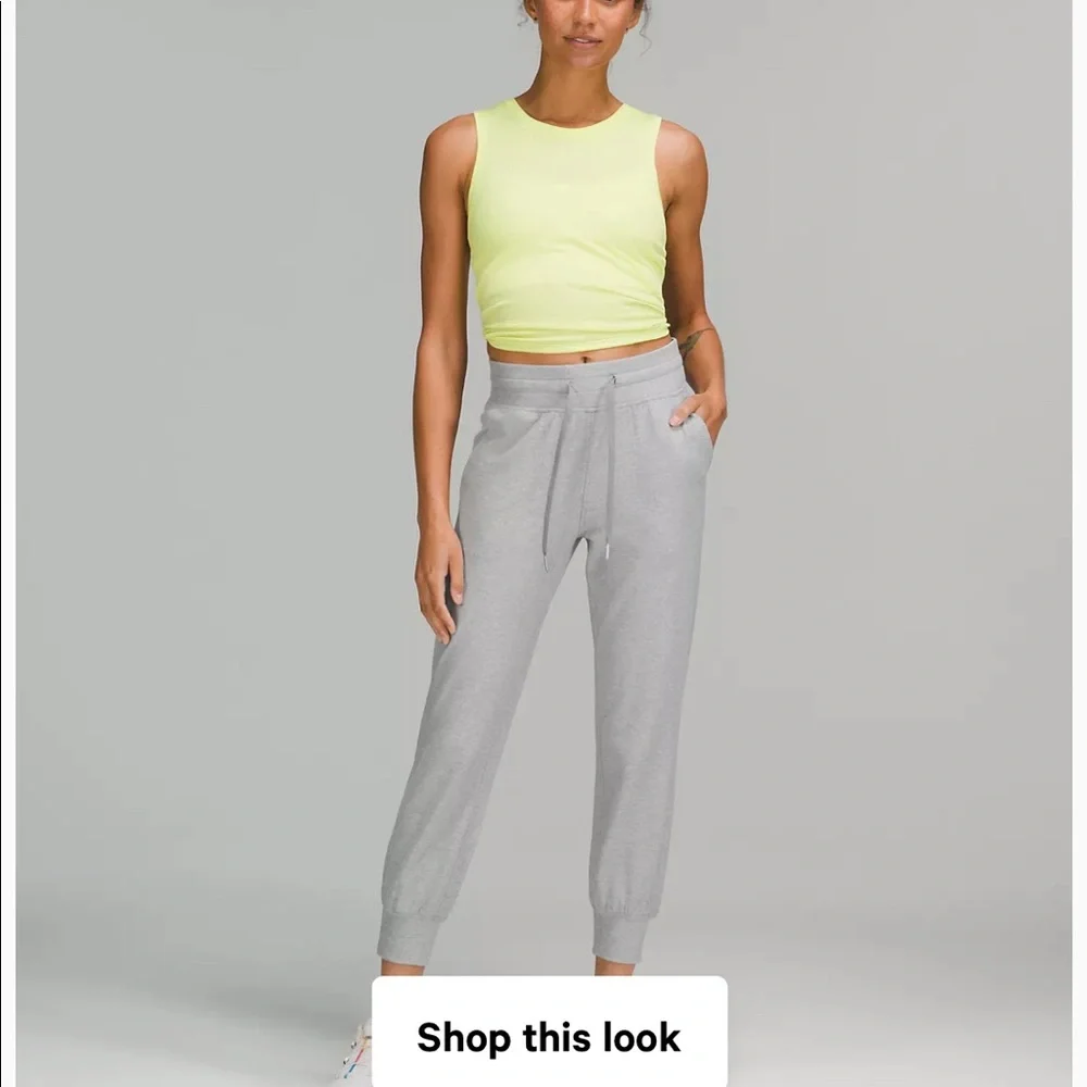 Lululemon Ready to Rulu High-Rise Jogger in Heather Grey - Picture 1 of 8